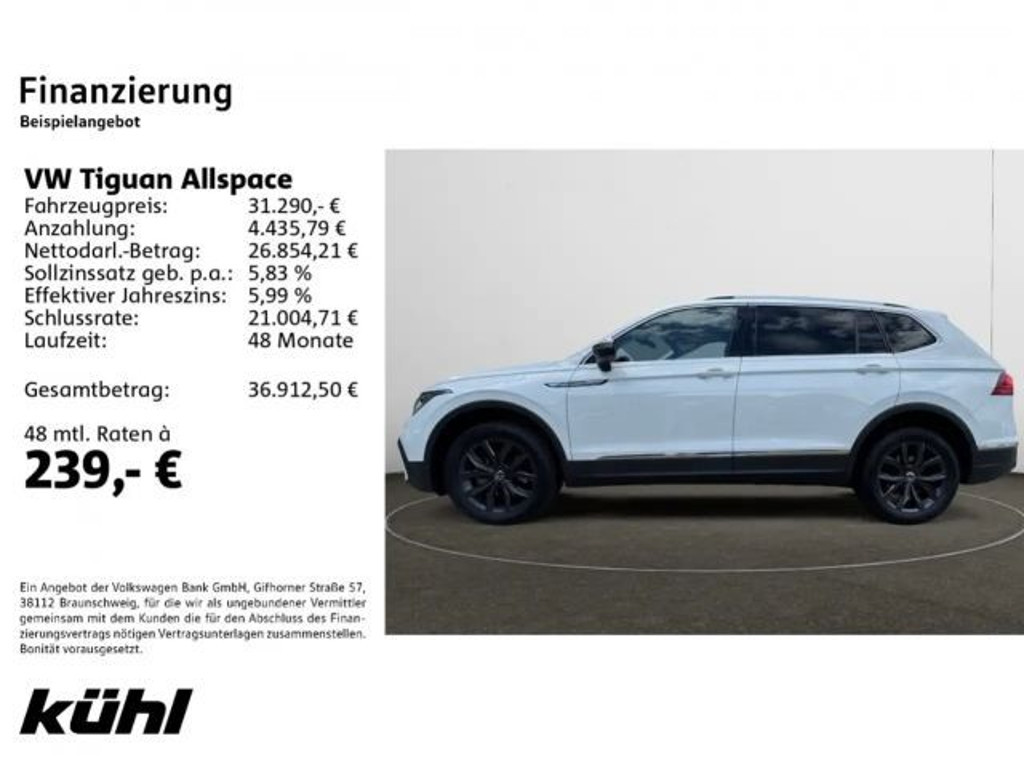 Volkswagen Tiguan DSG Allspace 1.5 TSI Move