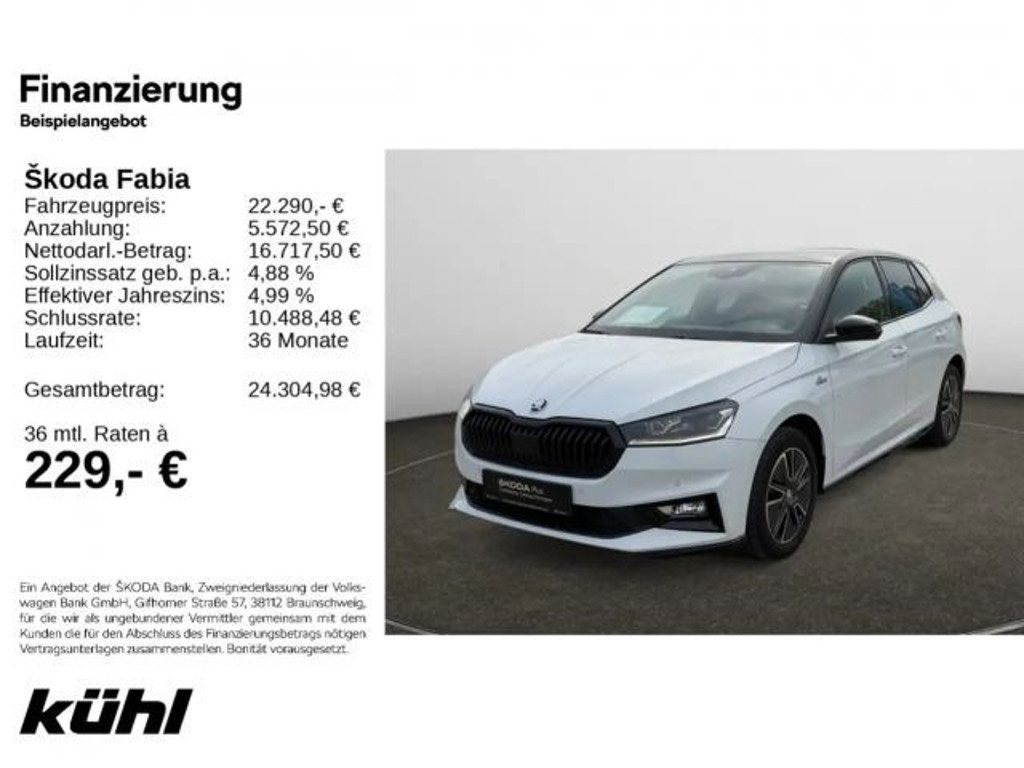Skoda Fabia Monte Carlo 1.5 TSI