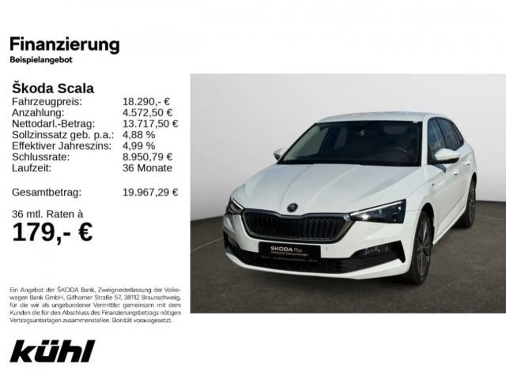 Skoda Scala 1.0 TSI Tour