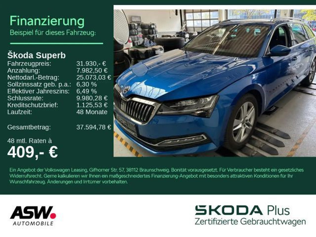 Skoda Superb Style Combi 4x4 Style