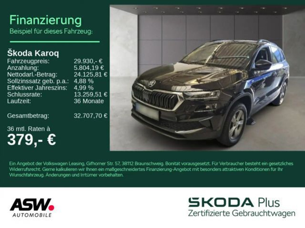 Skoda Karoq 4x4 2.0 TDI Tour