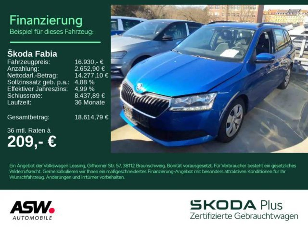 Skoda Fabia Ambition Combi