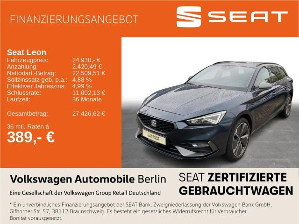 Seat Leon FR-lijn Sportstourer e-Hybrid