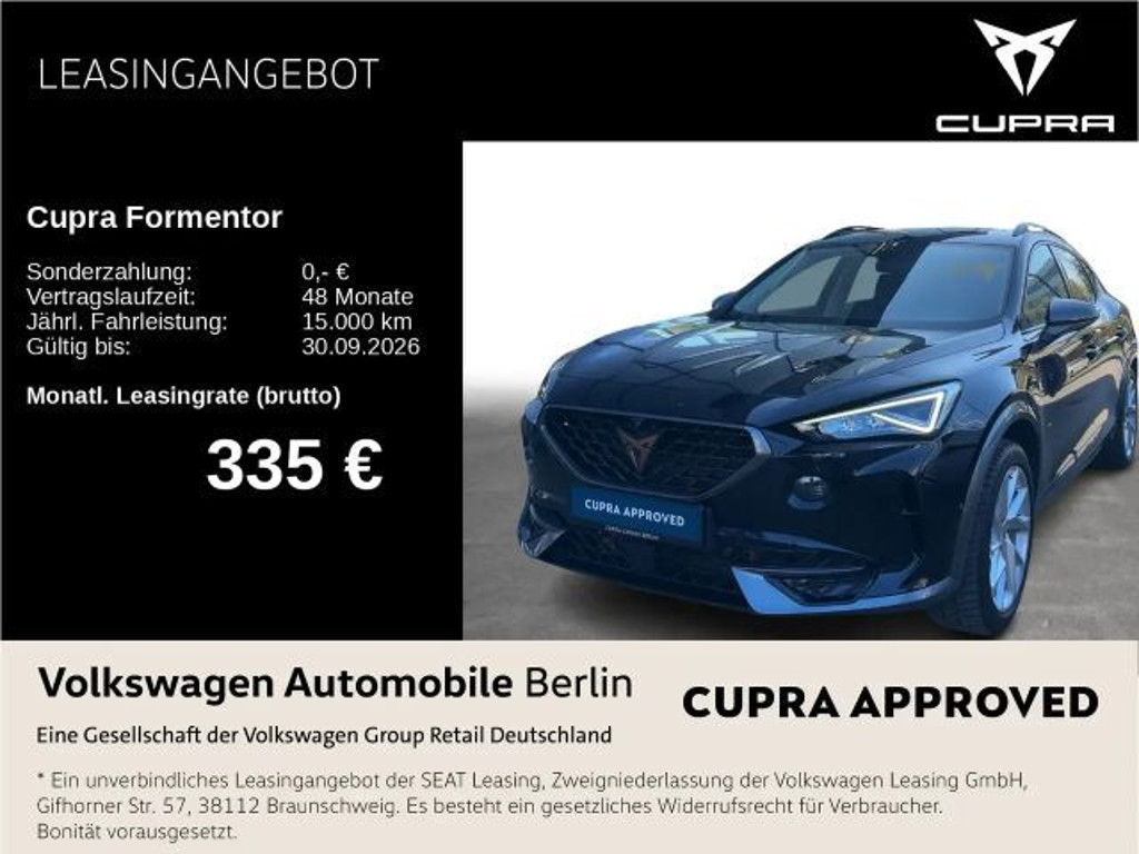Cupra Formentor 1.4 DSG e-Hybrid