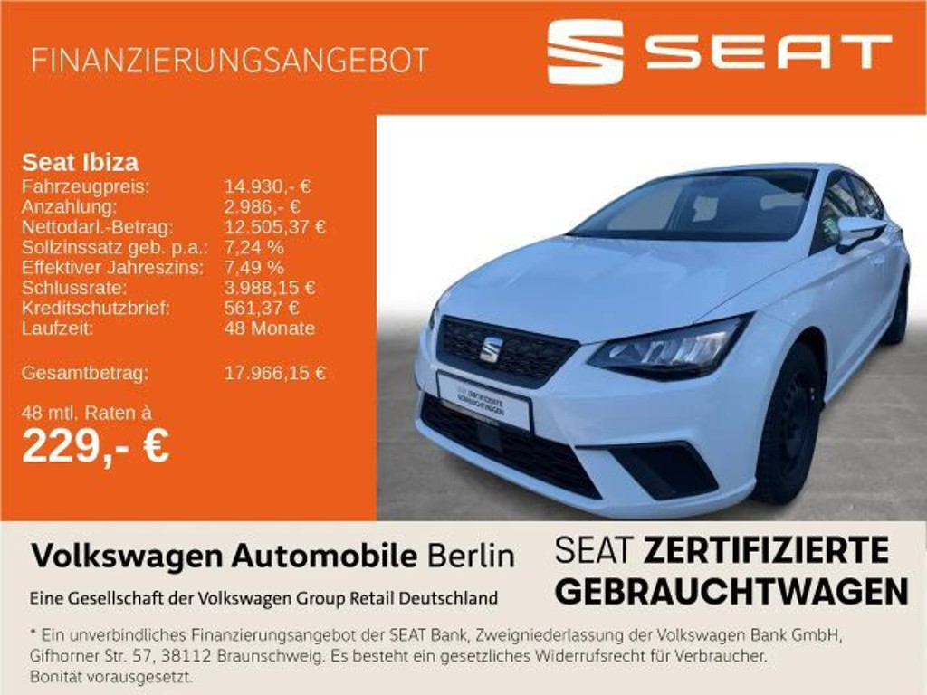 Seat Ibiza Style 1.0 TSI