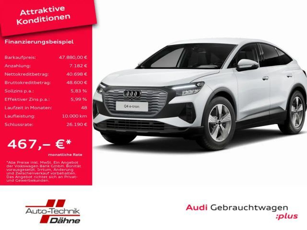 Audi Q4 e-tron Sportback