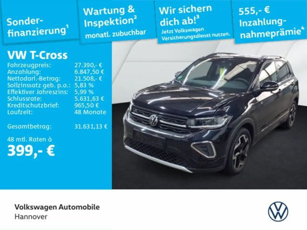 Volkswagen T-Cross DSG R-Line 1.5 TSI