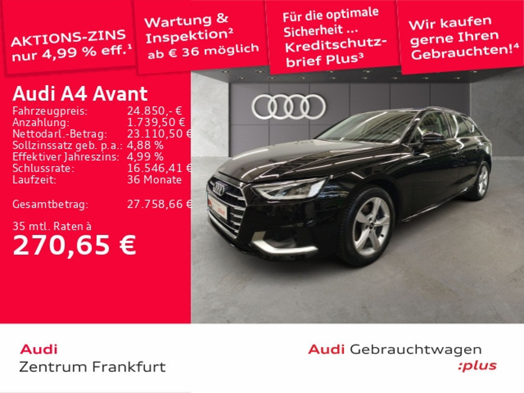 Audi A4 Avant S-Tronic 35 TDI