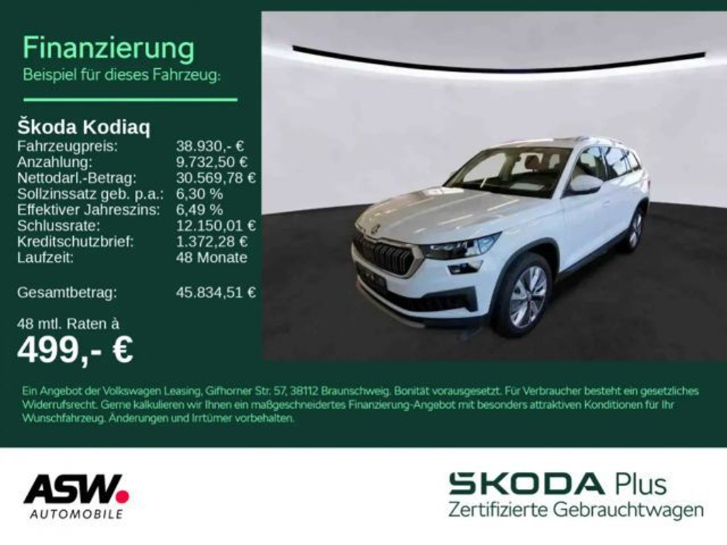 Skoda Kodiaq Style 4x4 2.0 TDI Style