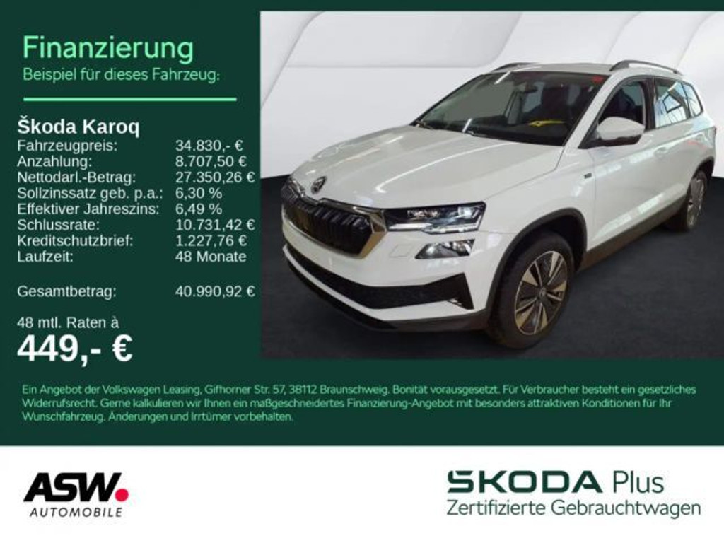 Skoda Karoq 2.0 TDI Tour