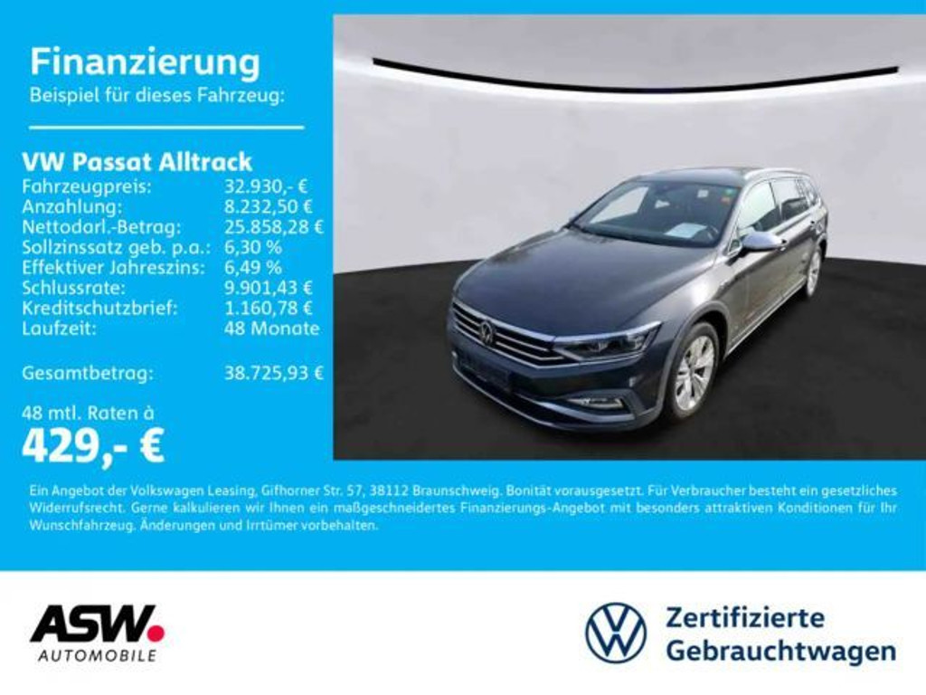 Volkswagen Passat DSG Variant AllTrack 2.0 TDI
