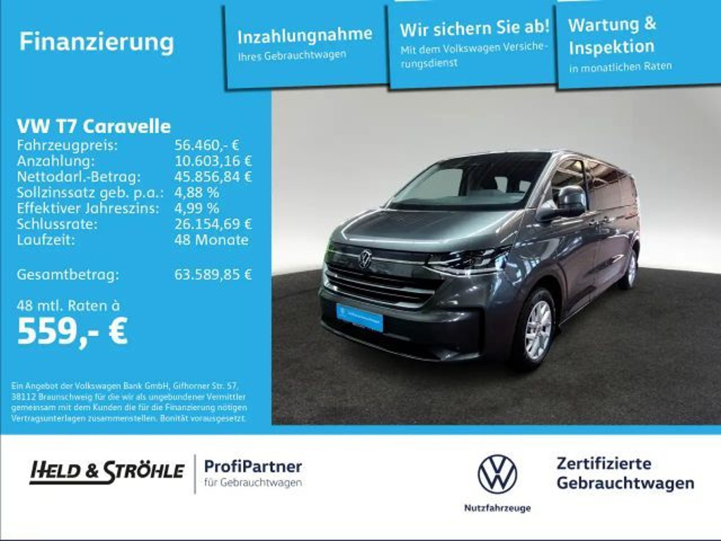 Volkswagen Caravelle Style IQ.Drive 2.0 TDI Lang T7