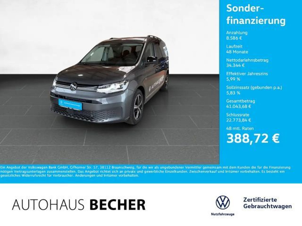 Volkswagen Caddy Style 1.5 TSI Maxi