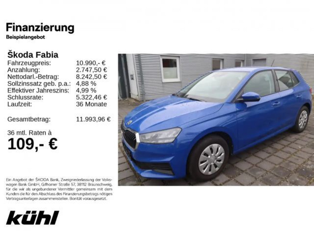 Skoda Fabia Active iV