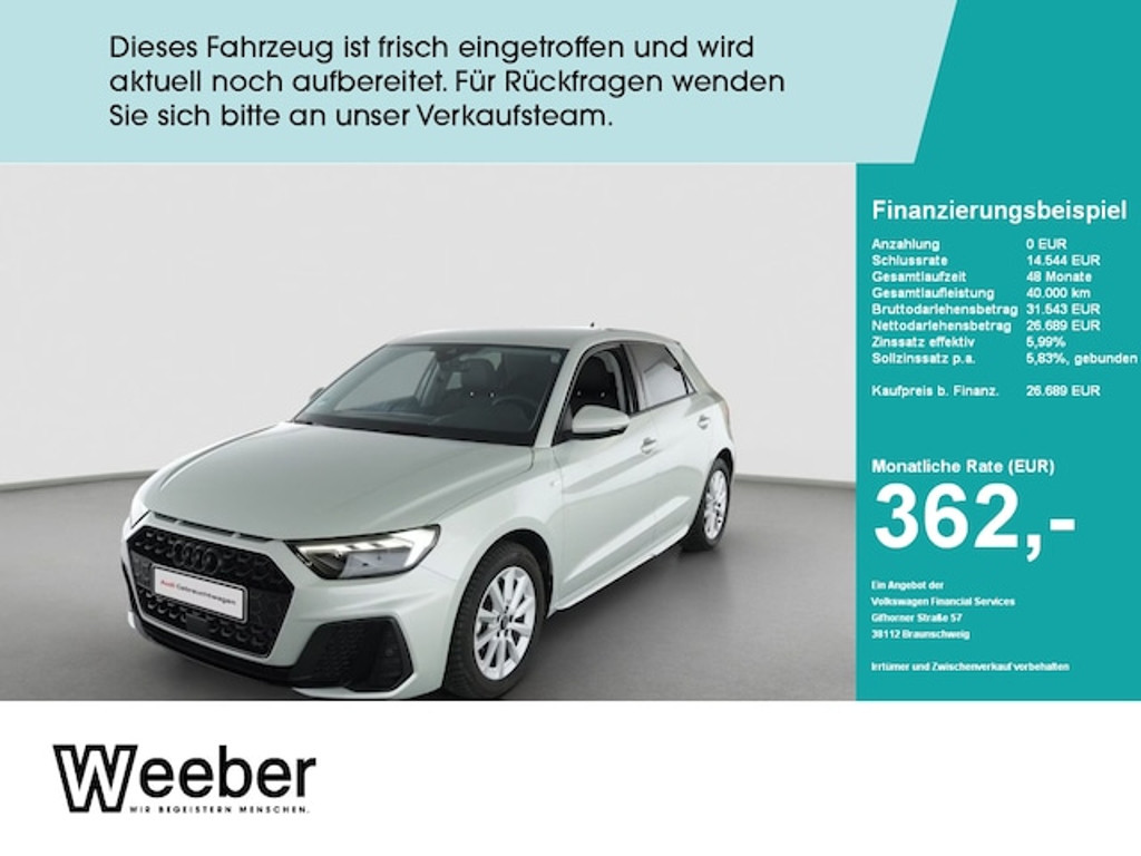 Audi A1 Sportback S-Line S-Tronic 25 TFSI