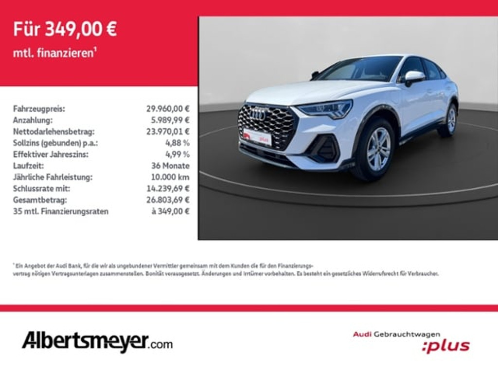 Audi Q3 Sportback S-Tronic Hybride 45 TFSI