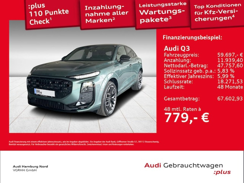 Audi Q3 Sportback S-Tronic