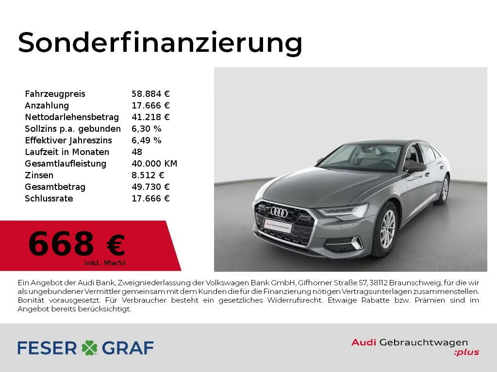 Audi A6 Sedan 50 TDI