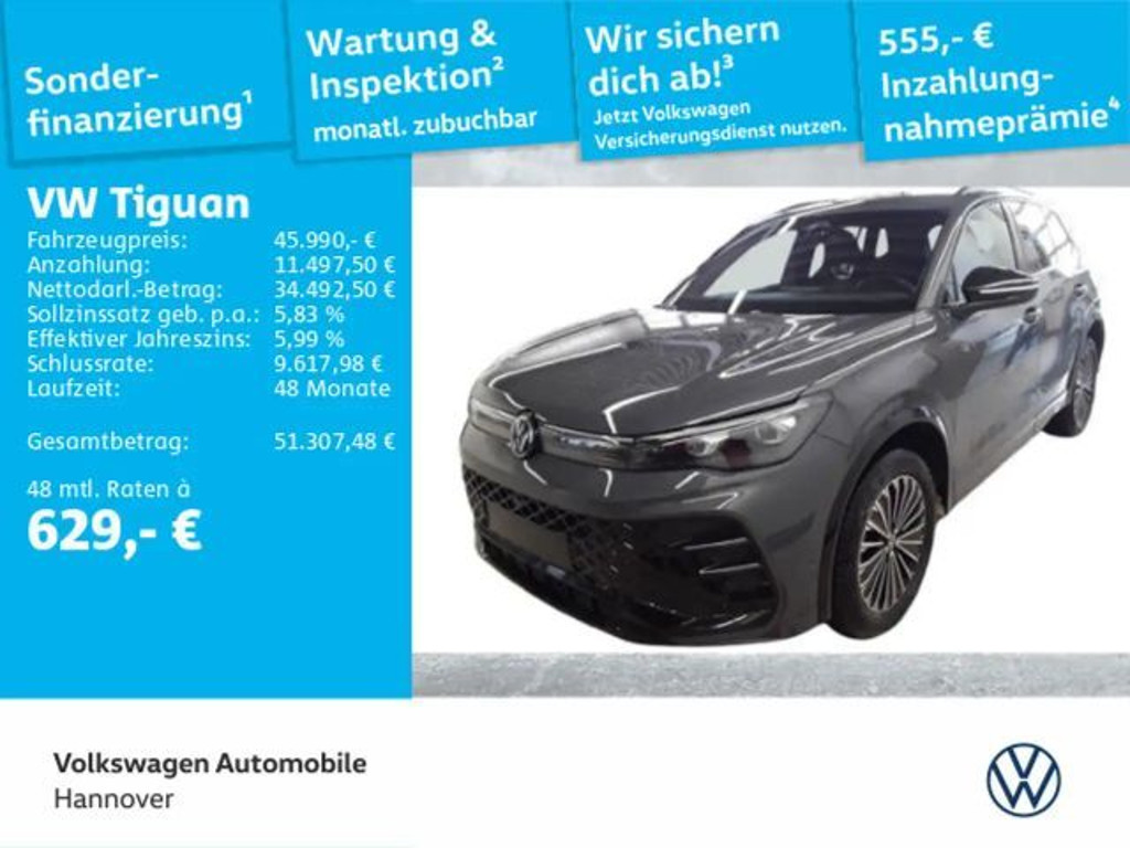 Volkswagen Tiguan DSG R-Line 2.0 TDI