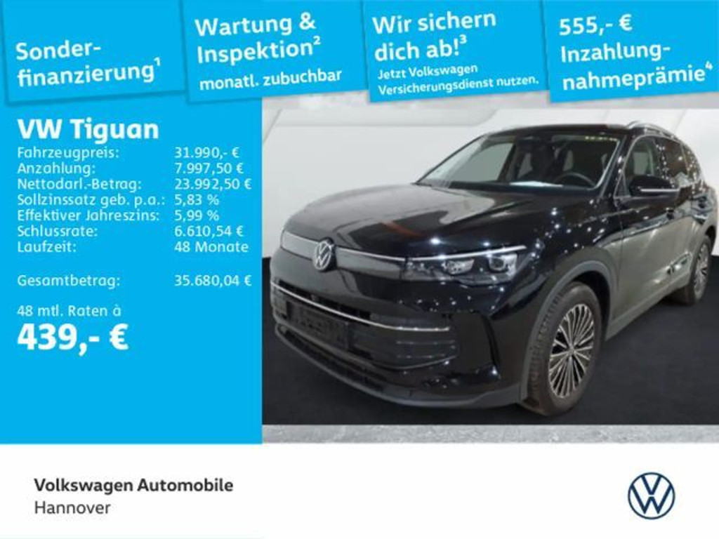 Volkswagen Tiguan DSG 1.5 eTSI