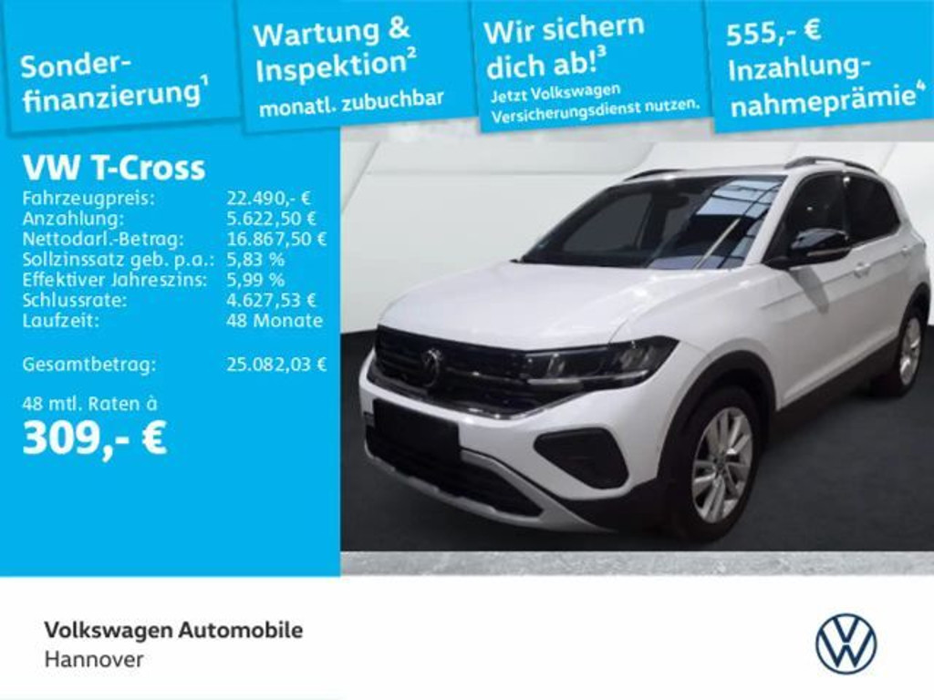 Volkswagen T-Cross DSG 1.0 TSI