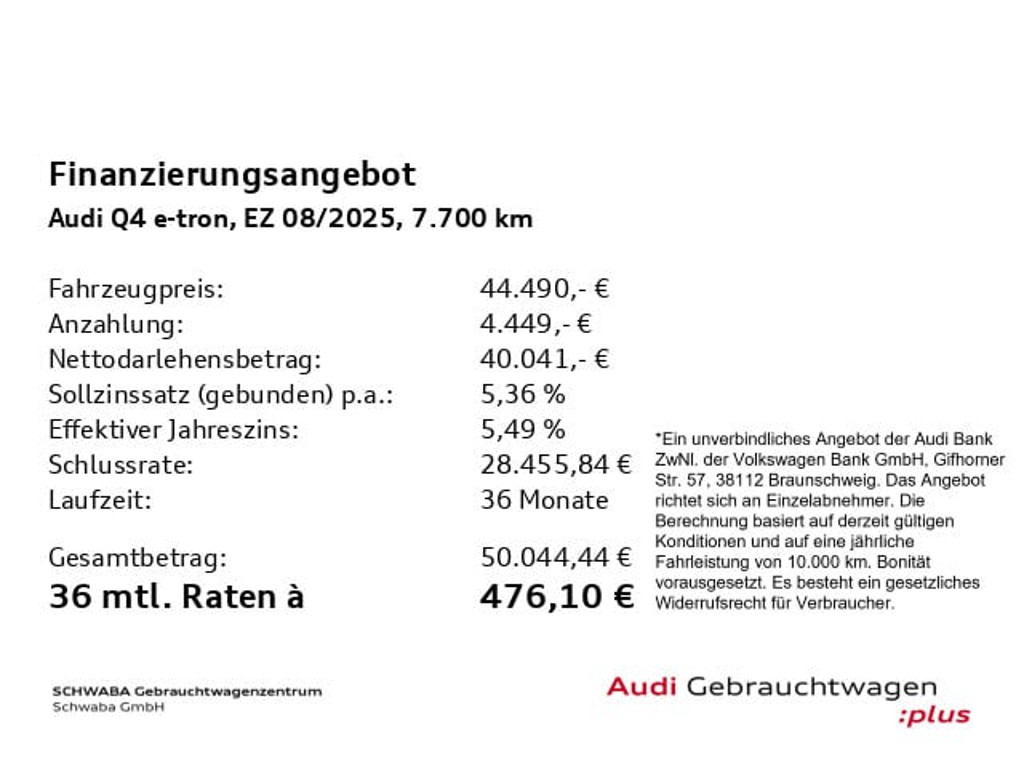 Audi Q4 e-tron