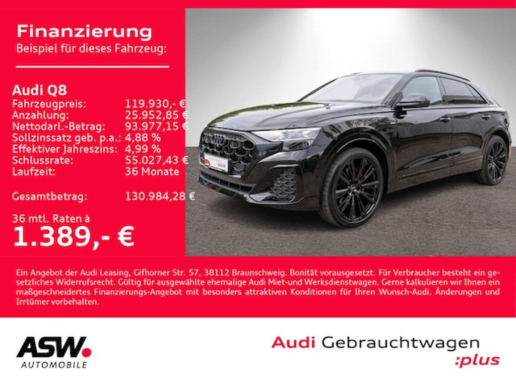 Audi Q8 Quattro 50 TDI