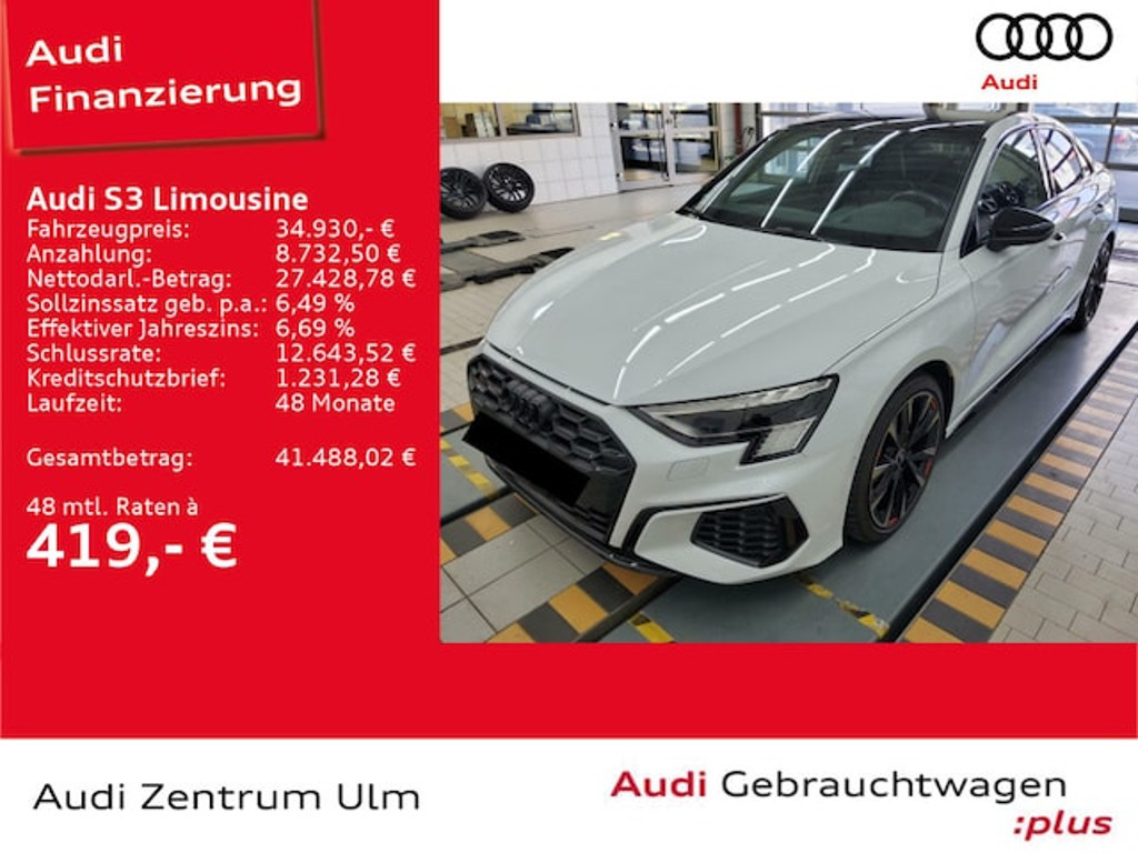 Audi S3 Sedan Quattro S-Tronic