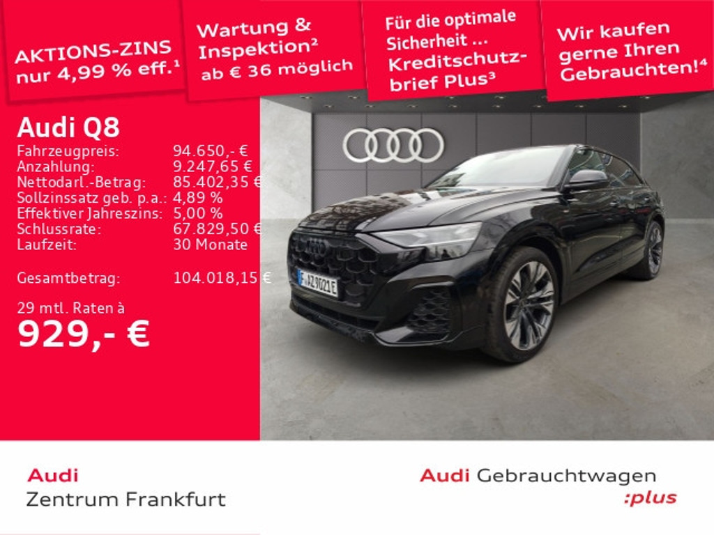 Audi Q8 Quattro Hybride 55 TFSI