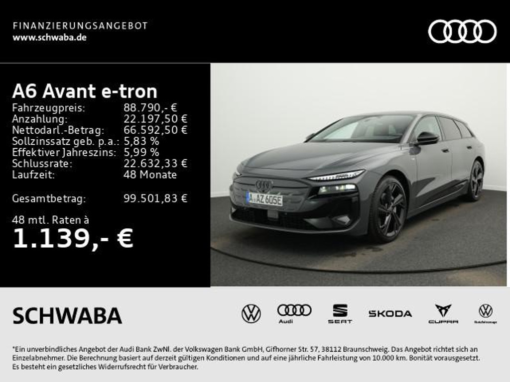 Audi A6 e-tron Avant Quattro