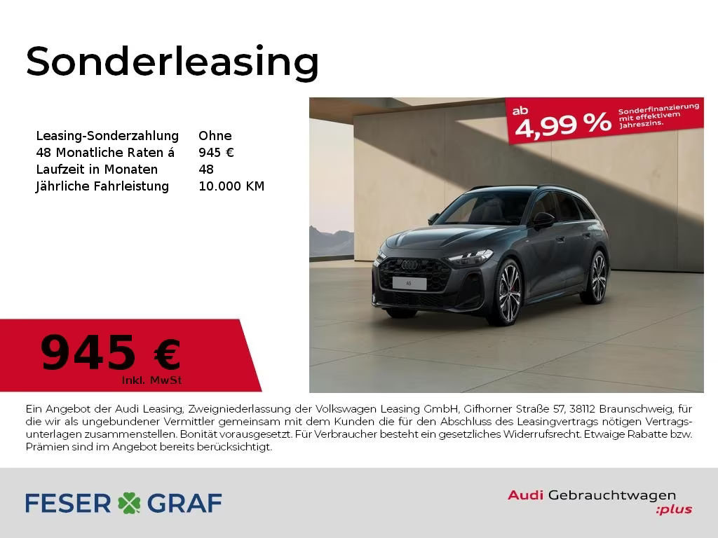 Audi A5 Avant S-Line Hybride