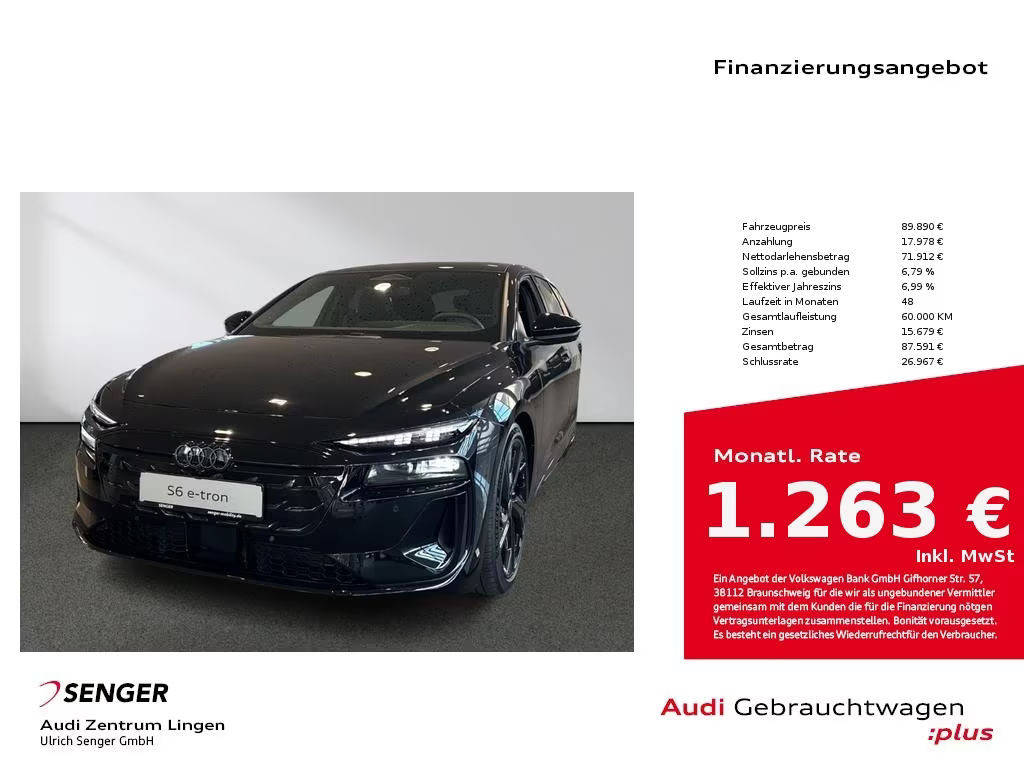 Audi S6 e-tron Avant