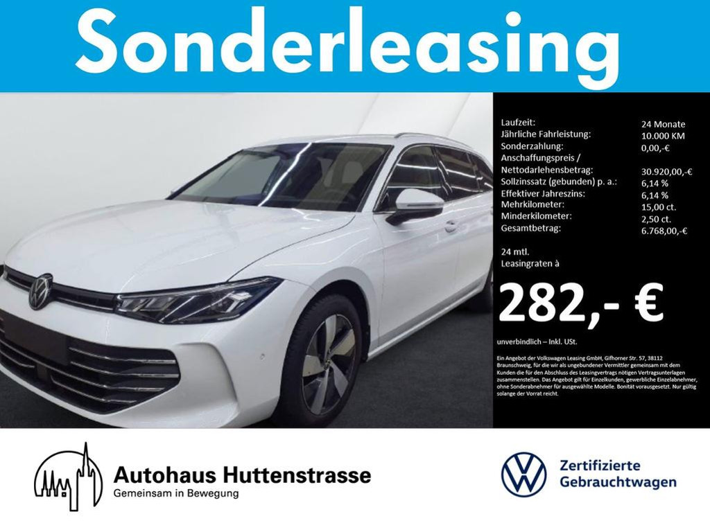 Volkswagen Passat Business DSG Variant 1.5 eTSI
