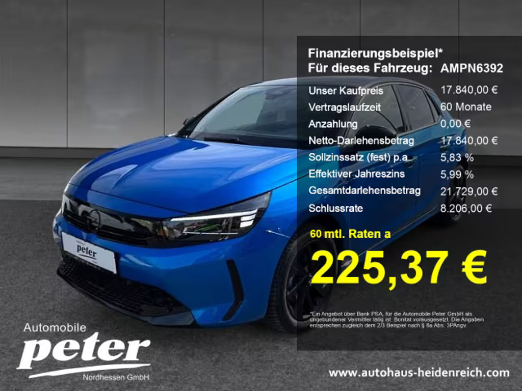 Opel Corsa F YES+SHZ+ALLWETTER