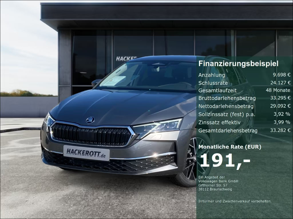 Skoda Octavia Combi 1.5 TSI Selection