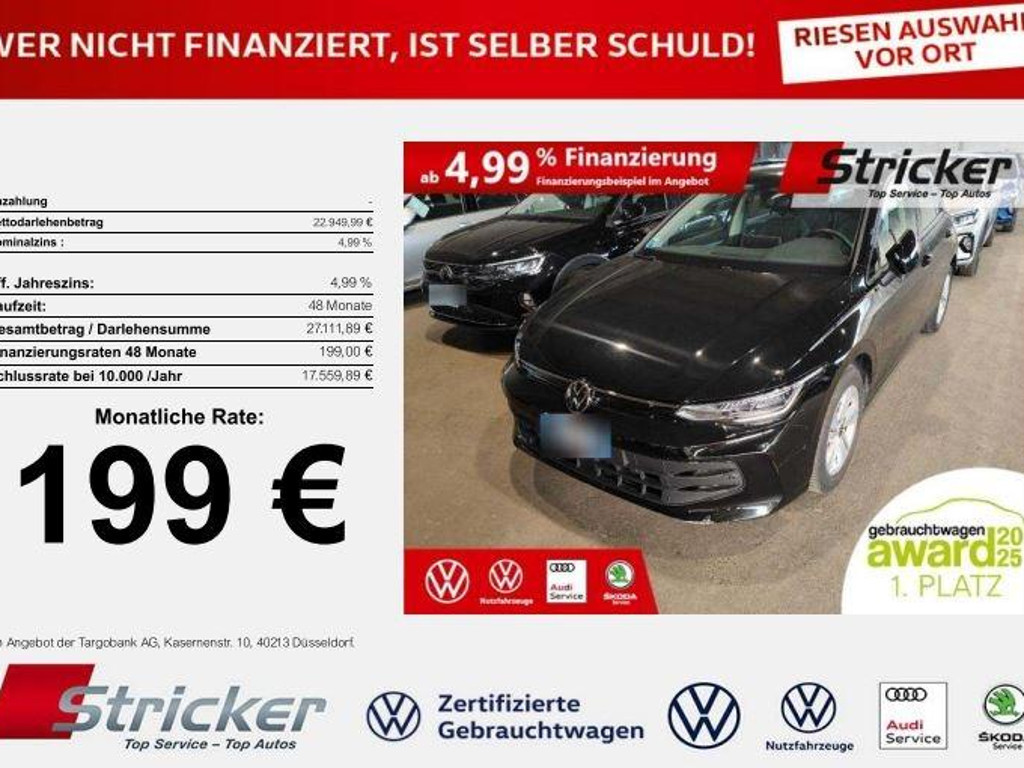 Volkswagen Golf Life 2.0 TDI