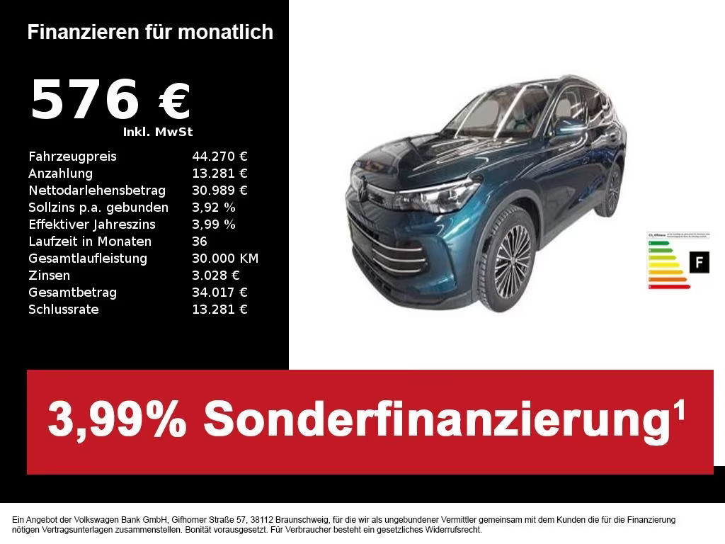 Volkswagen Tiguan 4Motion IQ.Drive 2.0 TDI Elegance Elegance