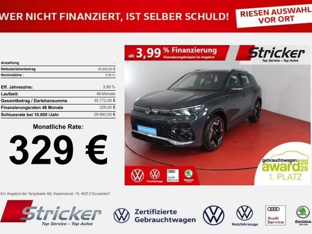Volkswagen Tiguan DSG R-Line 2.0 TDI
