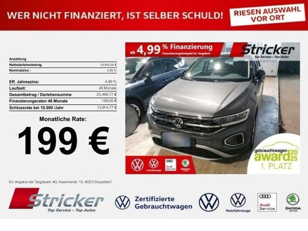 Volkswagen T-Roc Style 1.0 TSI