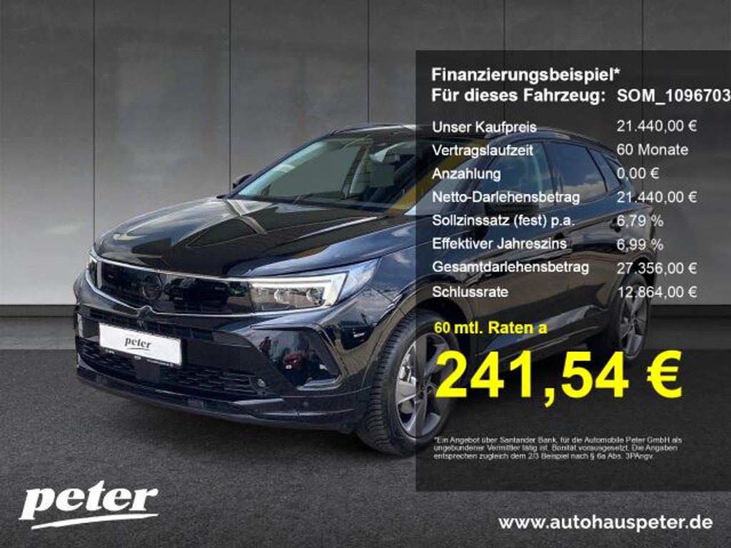 Opel Grandland Grand Sport 1.2 Turbo Turbo GS-Line