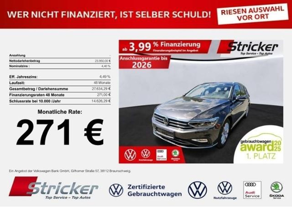 Volkswagen Passat DSG Variant 2.0 TDI Elegance Elegance