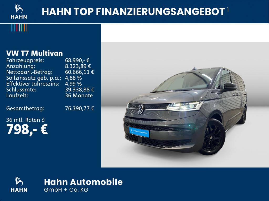 Volkswagen Multivan DSG 2.0 TSI Lang T7