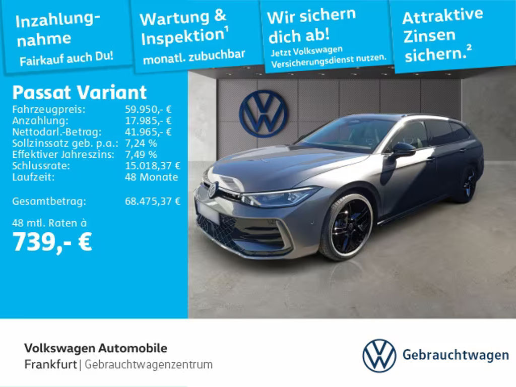 Volkswagen Passat DSG Variant R-Line IQ.Drive 2.0 TDI