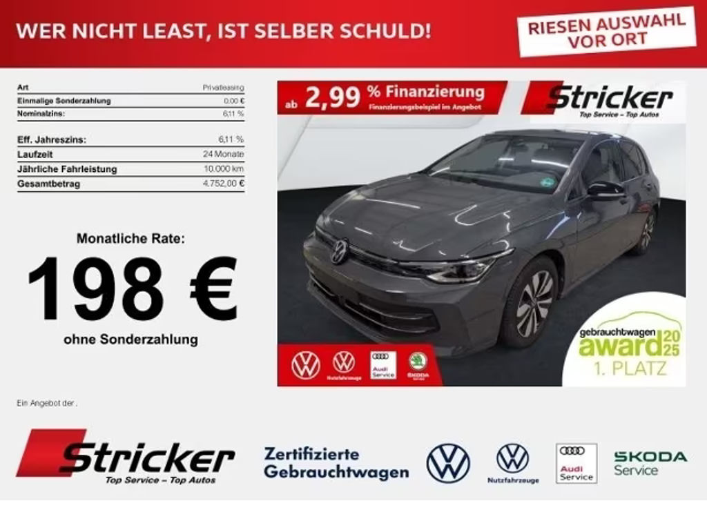 Volkswagen Golf DSG 1.5 eTSI