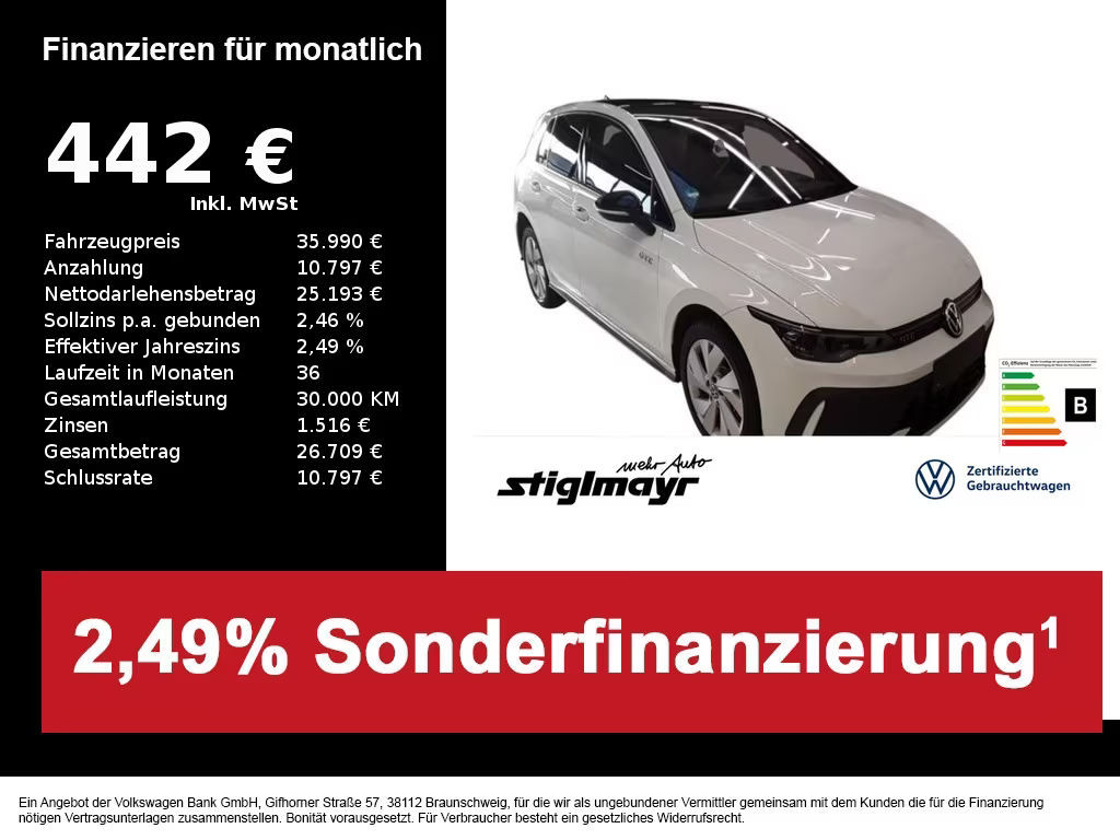 Volkswagen Golf GTE eHybrid IQ.Drive Golf VIII