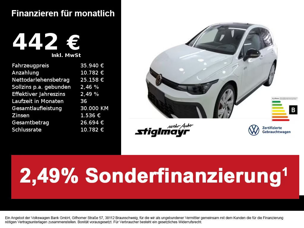 Volkswagen Golf GTE eHybrid IQ.Drive Golf VIII