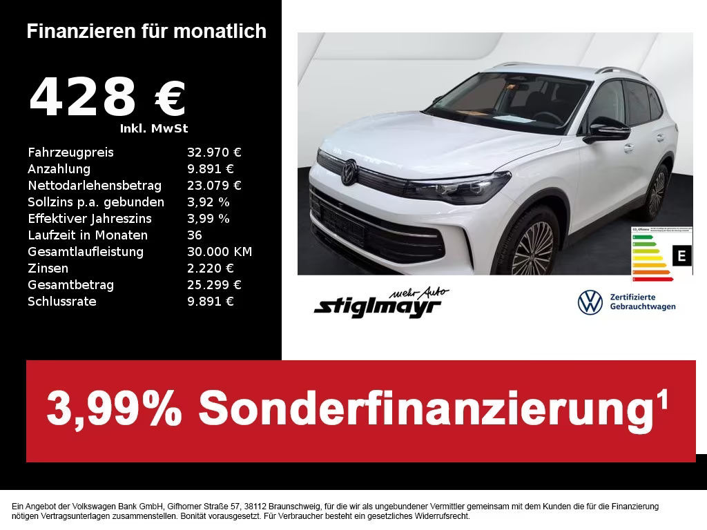 Volkswagen Tiguan DSG 1.5 eTSI