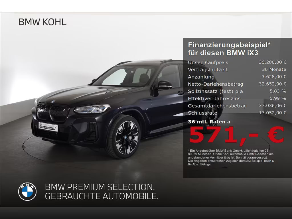 BMW iX3 M-Sport Impressive iX3