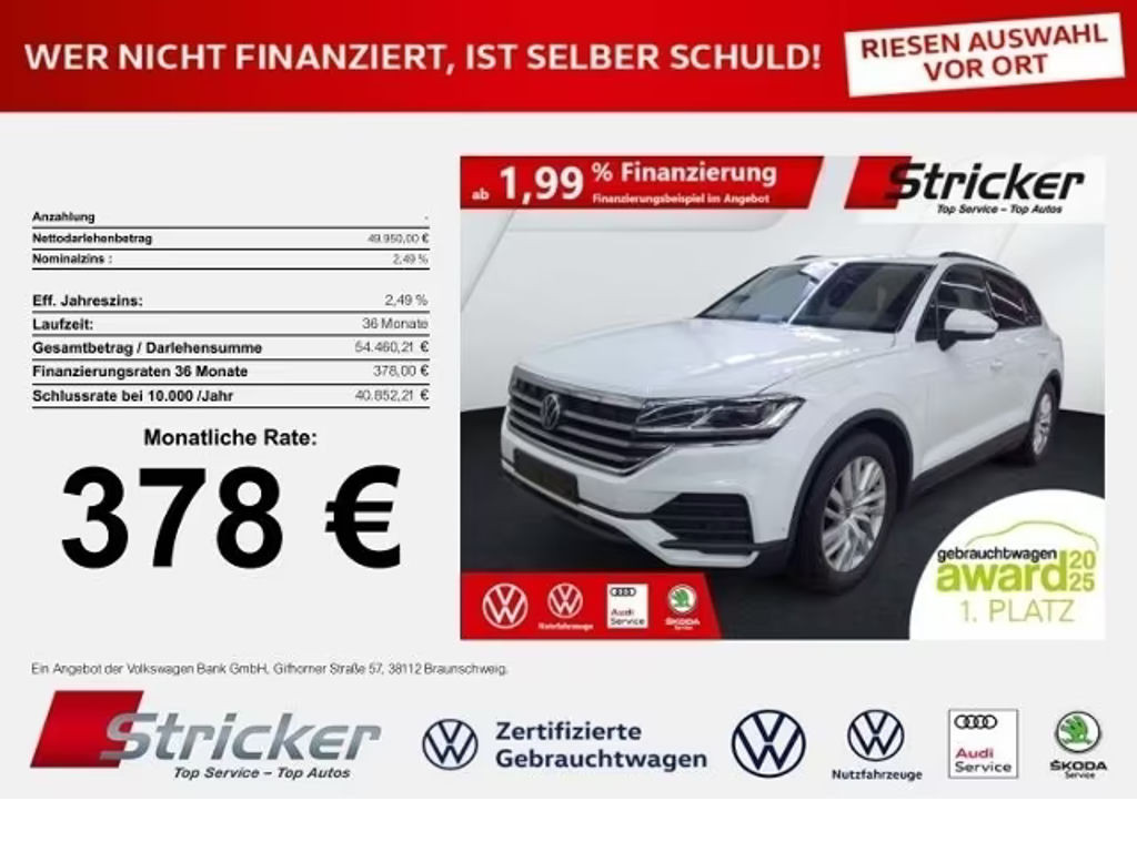 Volkswagen Touareg 3.0 V6 TDI