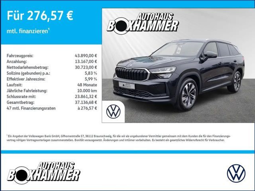 Skoda Kodiaq 2.0 TDI Selection